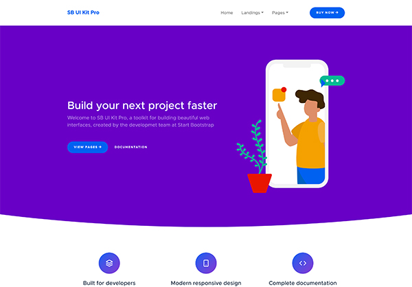 Home - SB Admin Pro