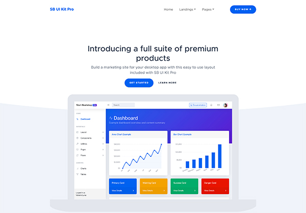 Home - SB Admin Pro